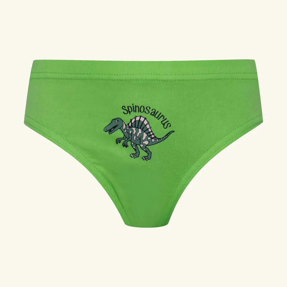 7 Pack Dino Briefs Blue