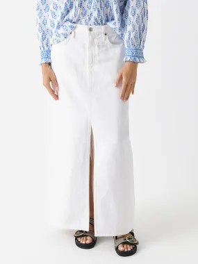Agolde Women's Leif Denim Skirt