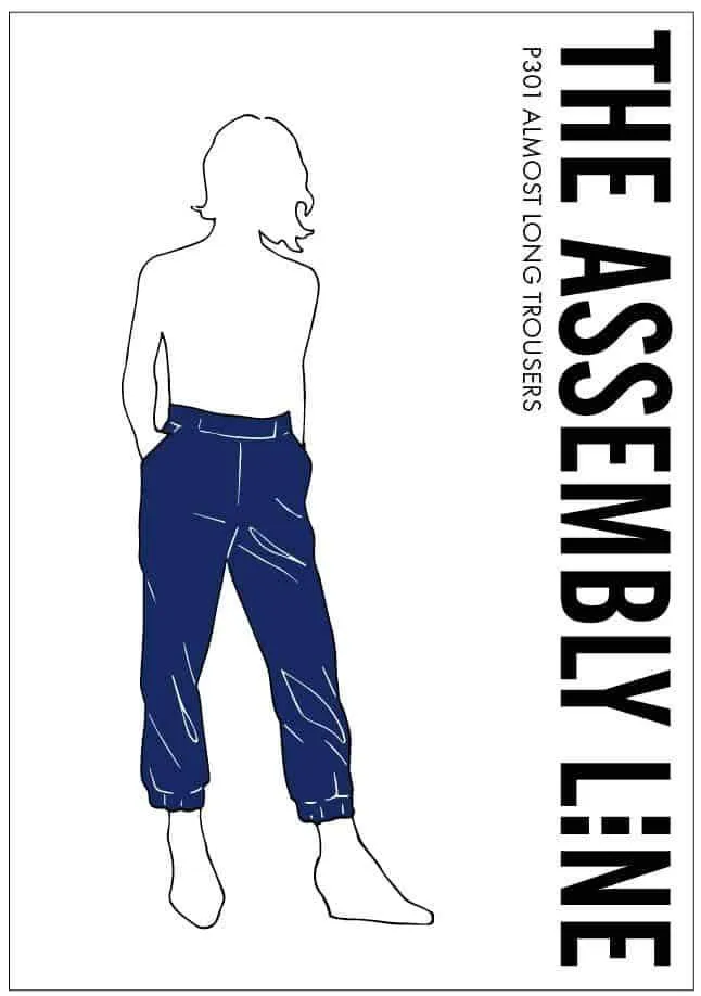 Almost Long Trousers - Sewing Patterns | The Assembly Line