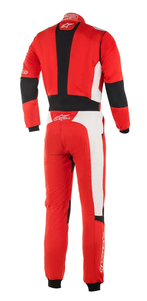 ALPINESTARS 3354020_32_58 GP TECH v3 Racing suit, FIA 8856-2018, red/white, size 58