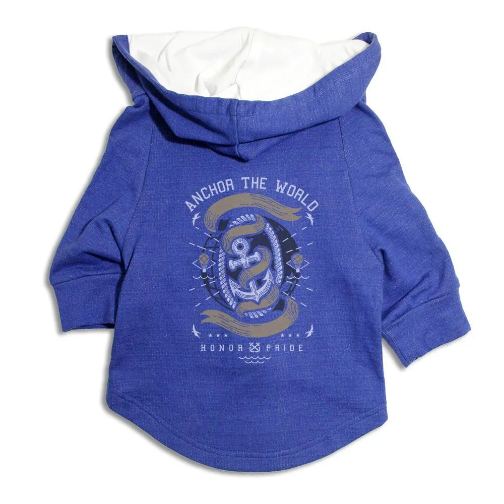 Anchor The World Cat Hoodie Jacket