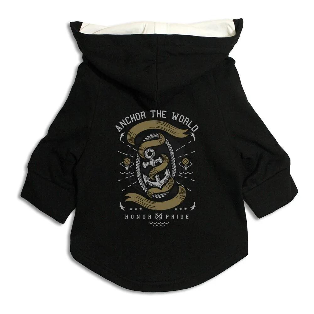 Anchor The World Cat Hoodie Jacket