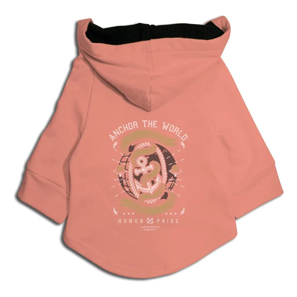 Anchor The World Cat Hoodie Jacket