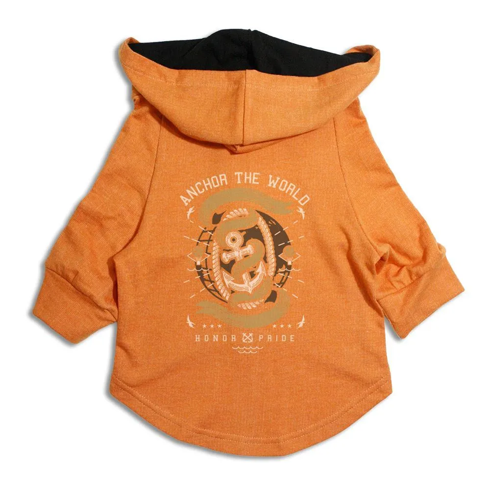 Anchor The World Cat Hoodie Jacket