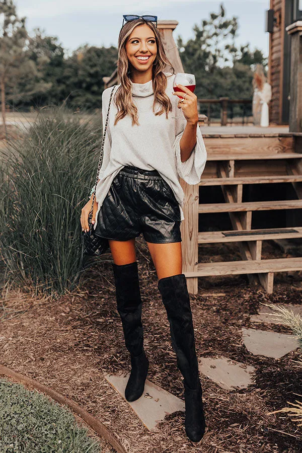 Apple Trail Shift Top In Grey
