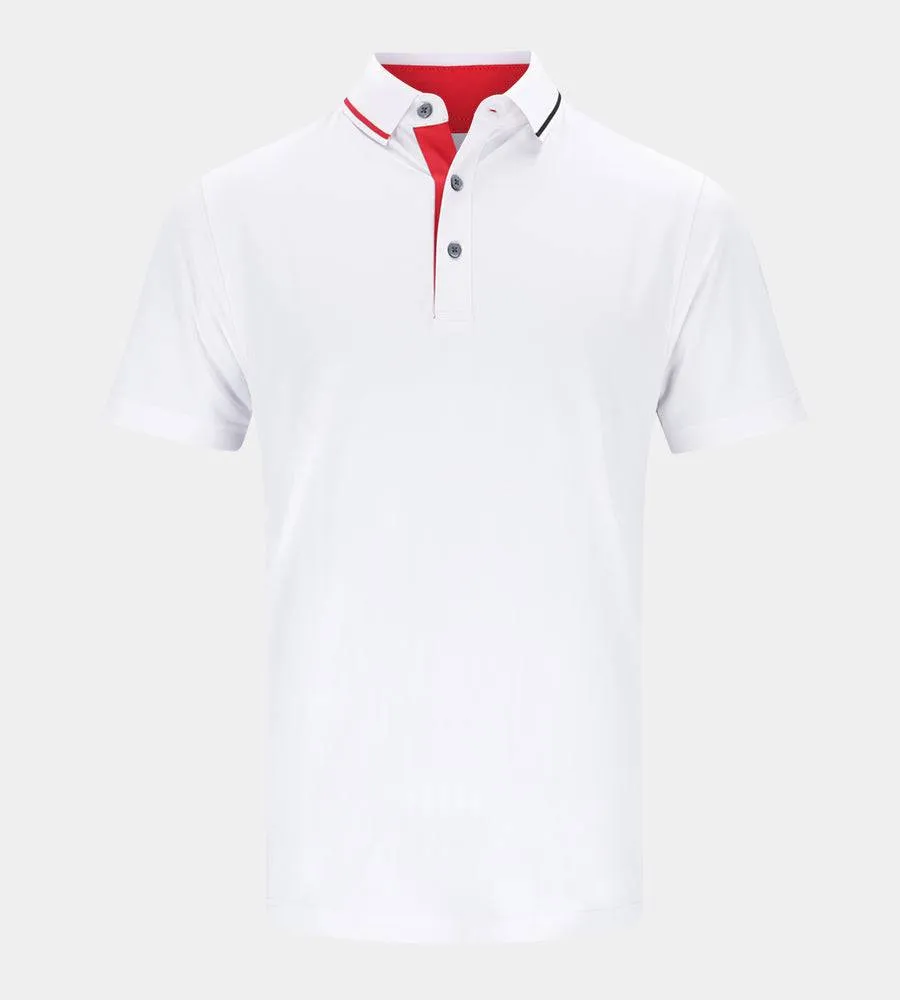 BAND POLO - WHITE