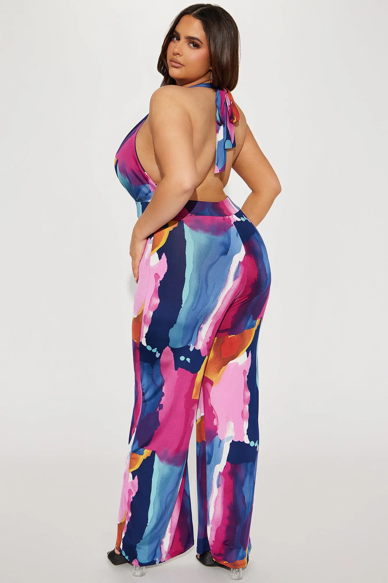 Barbados Jumpsuit - Navy/combo