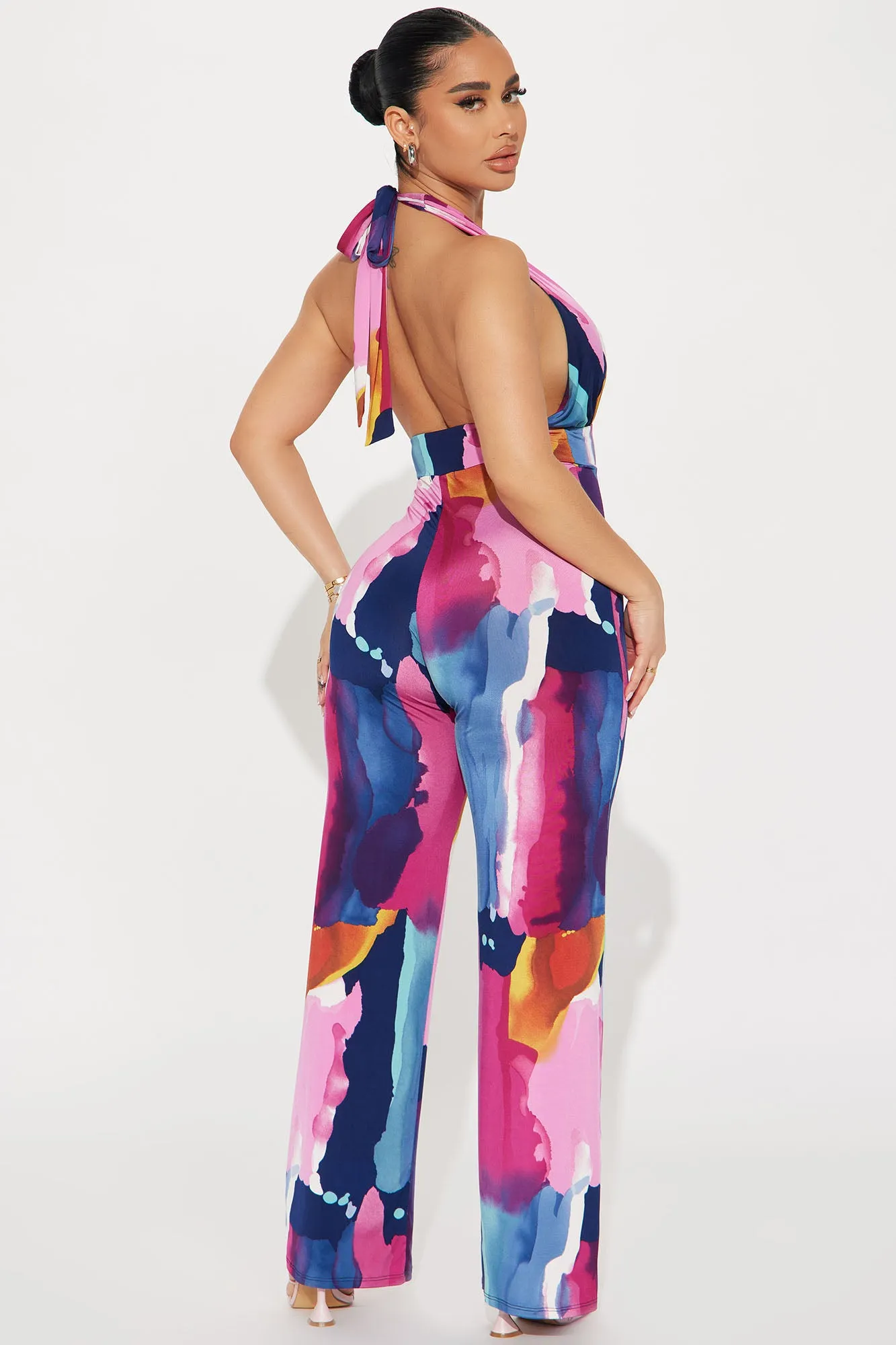 Barbados Jumpsuit - Navy/combo