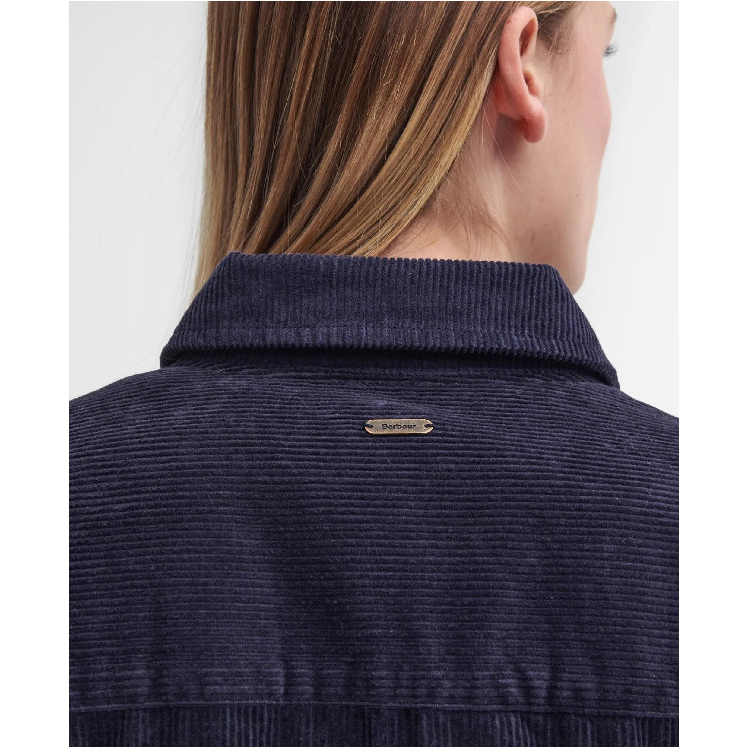 Barbour Amber Corduroy Jumpsuit In Navy LDR0837NY73