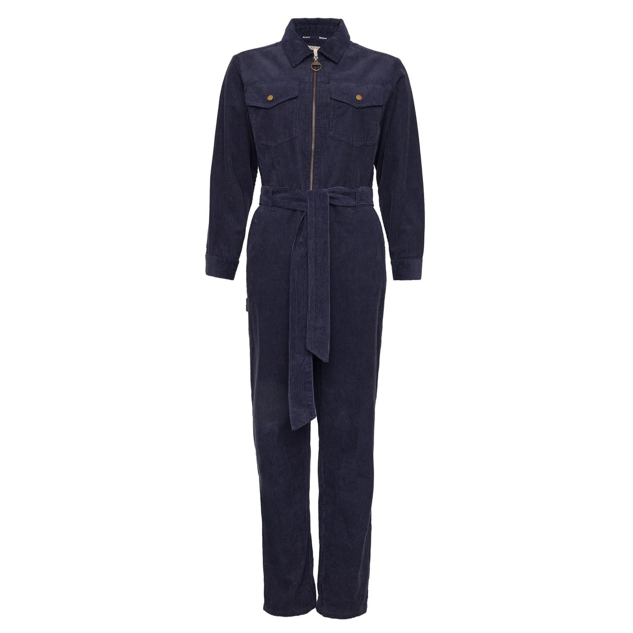 Barbour Amber Corduroy Jumpsuit In Navy LDR0837NY73