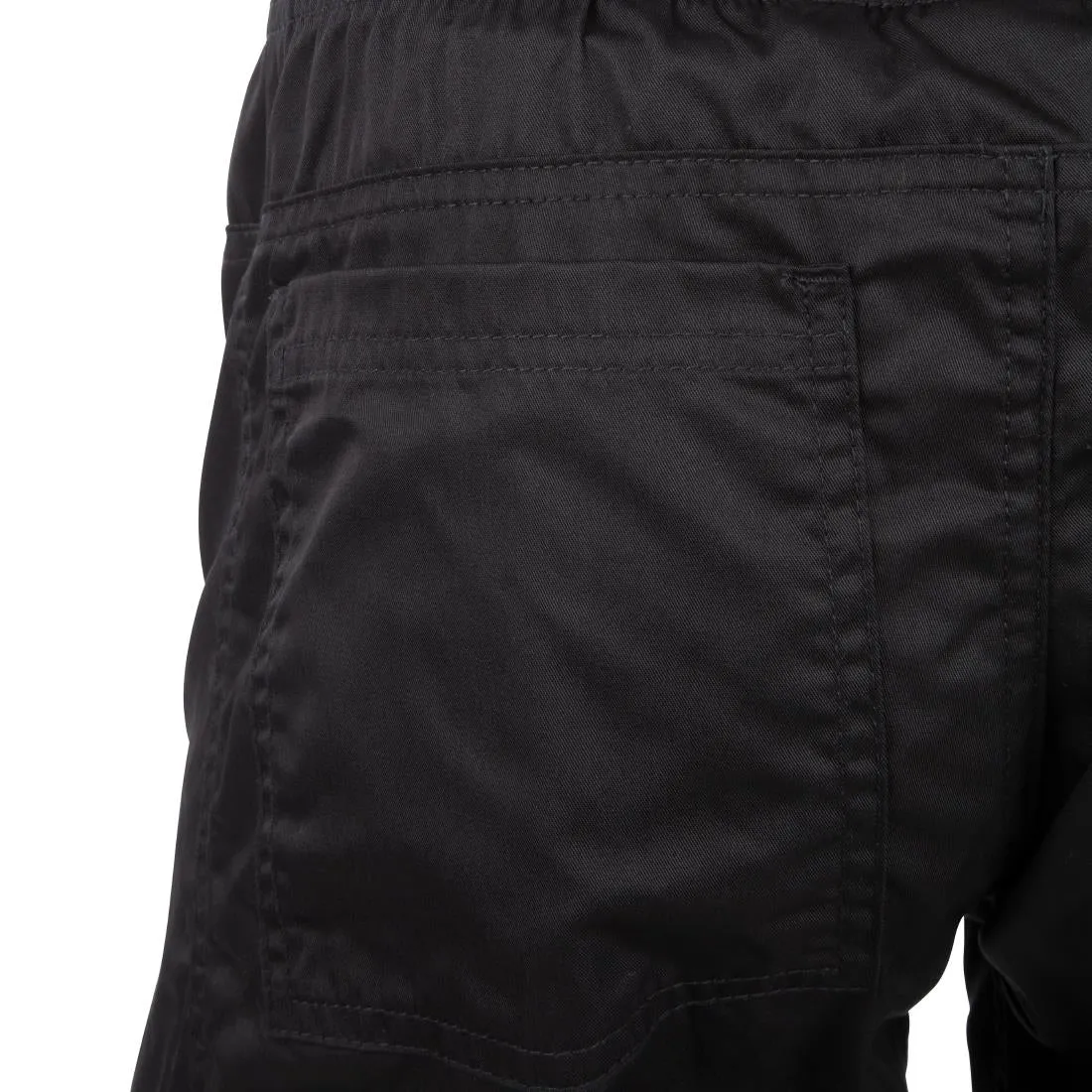BB301 Chef Works Men's Lightweight Slim Trouser Black