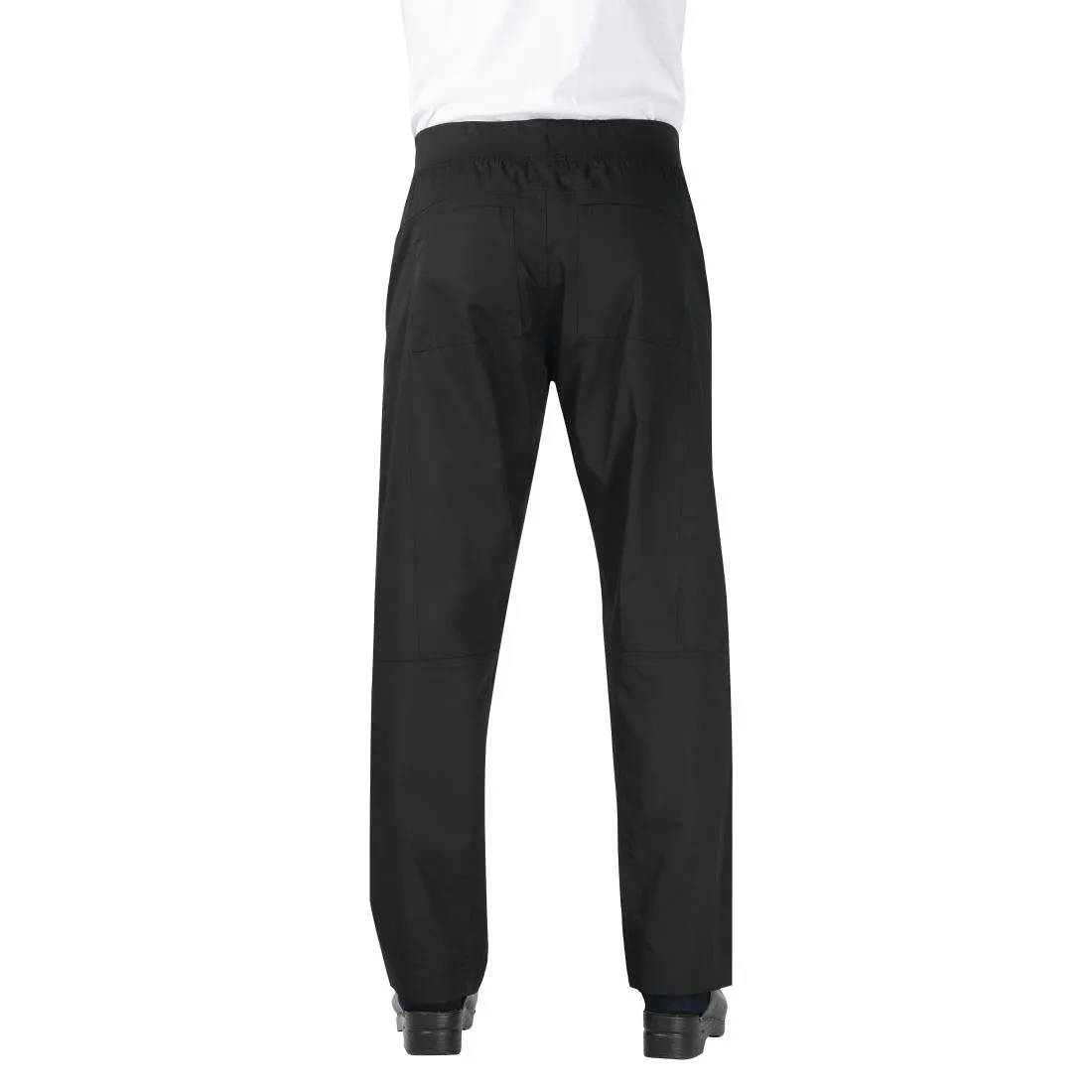 BB301 Chef Works Men's Lightweight Slim Trouser Black