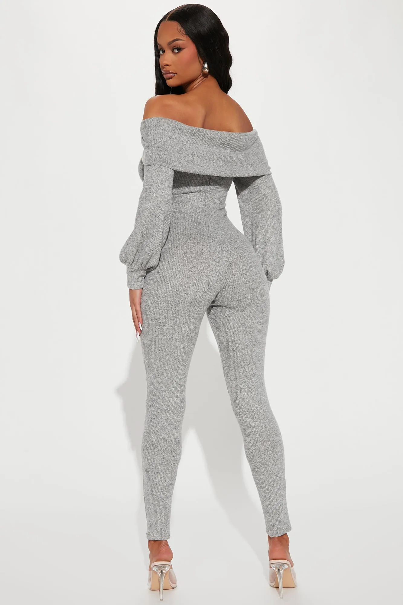 Berenice Jumpsuit - Heather Grey