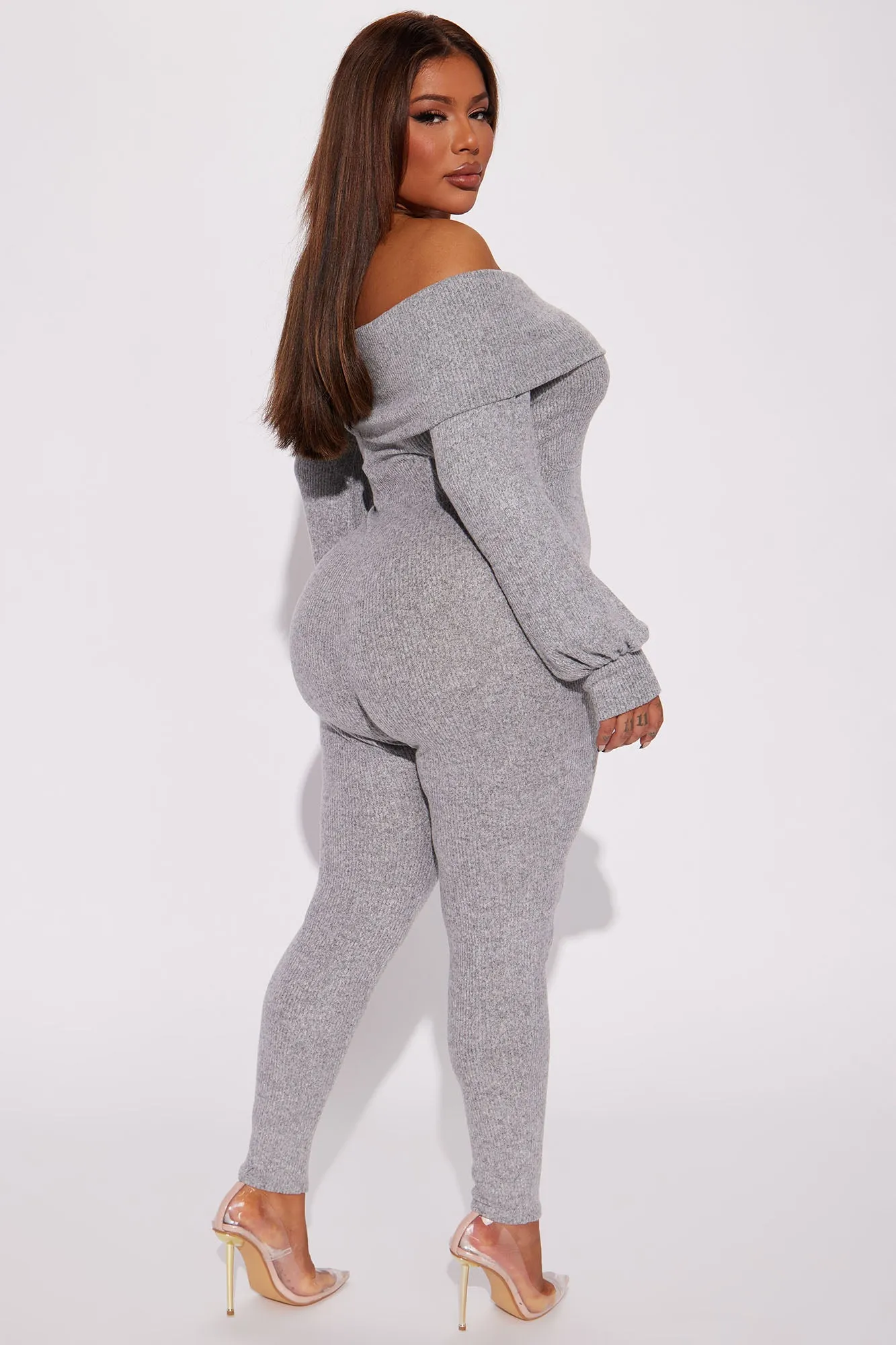 Berenice Jumpsuit - Heather Grey
