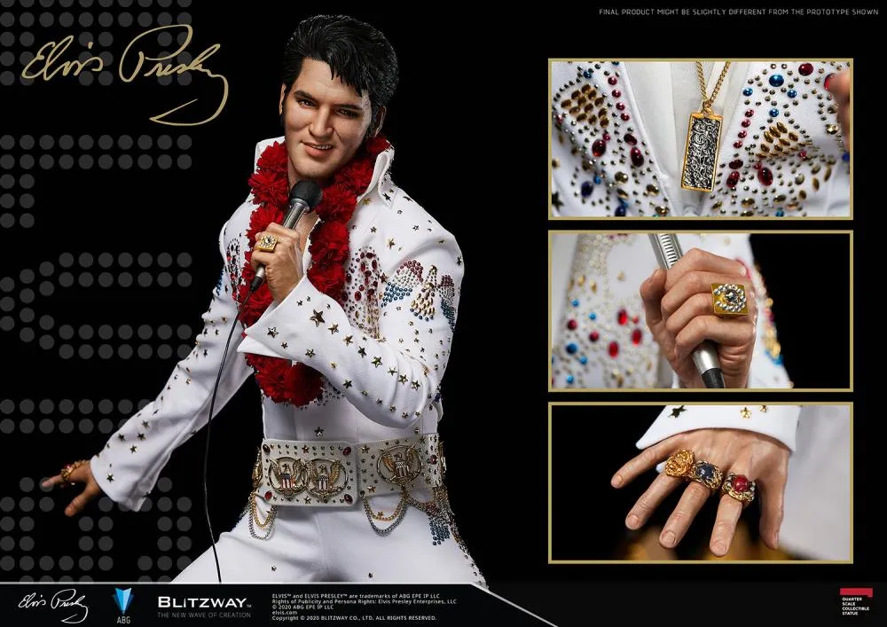 Blitzway Elvis Presley 1/4 Superb Scale Statue