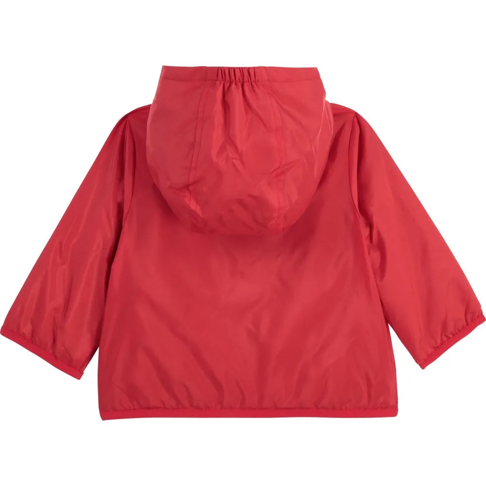 Carrement Beau Baby Boy Hooded Jacket Red
