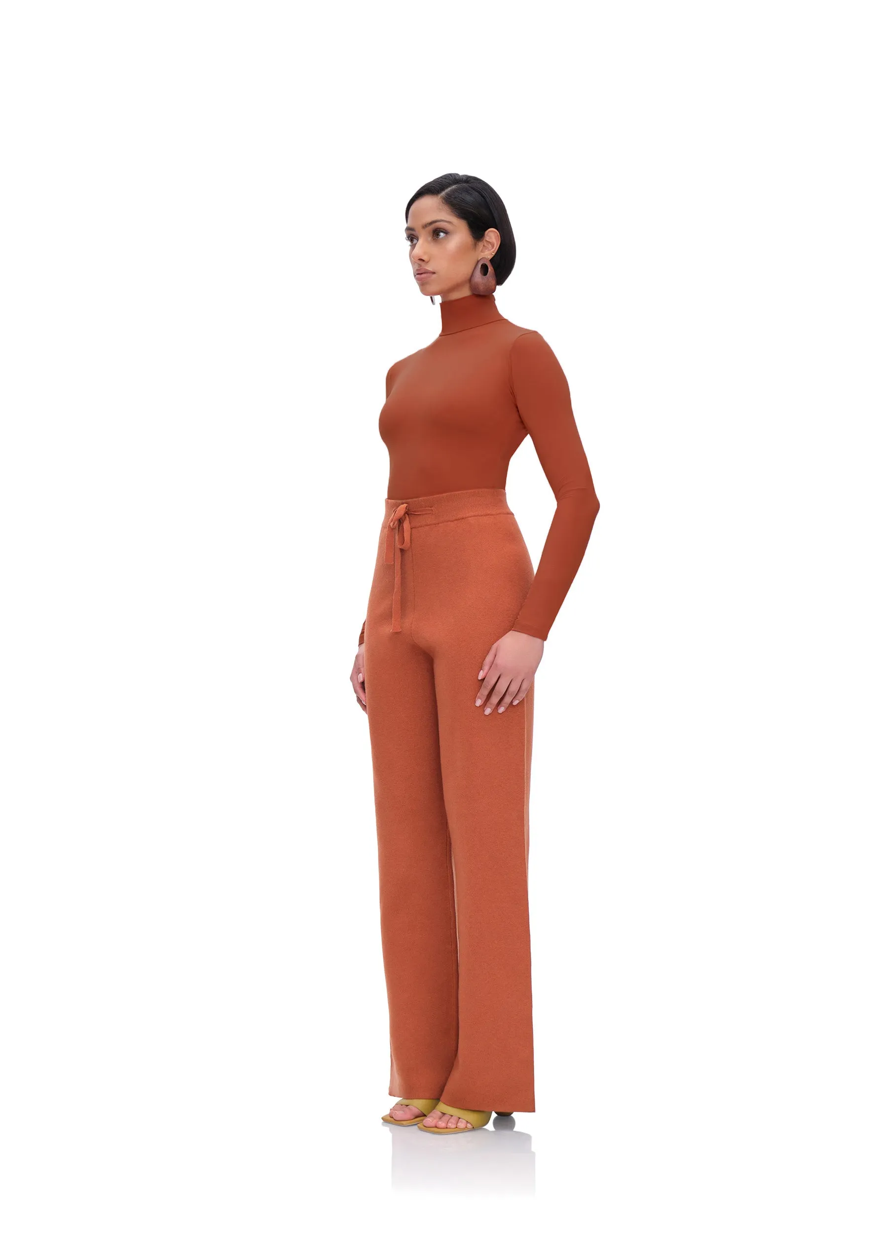 COLLO BODYSUIT - PUMPKIN