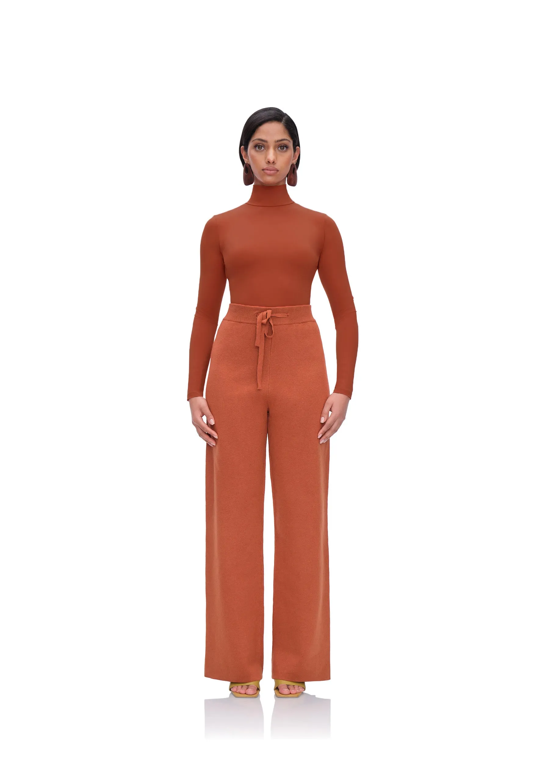 COLLO BODYSUIT - PUMPKIN