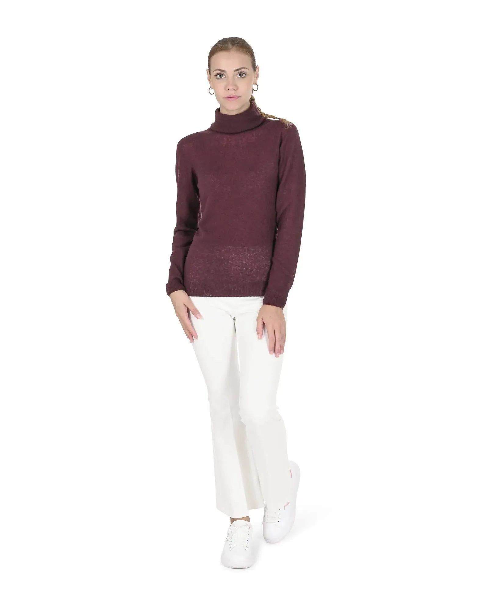 Crown of Edinburgh Cashmere Turtleneck Sweater - 2XL