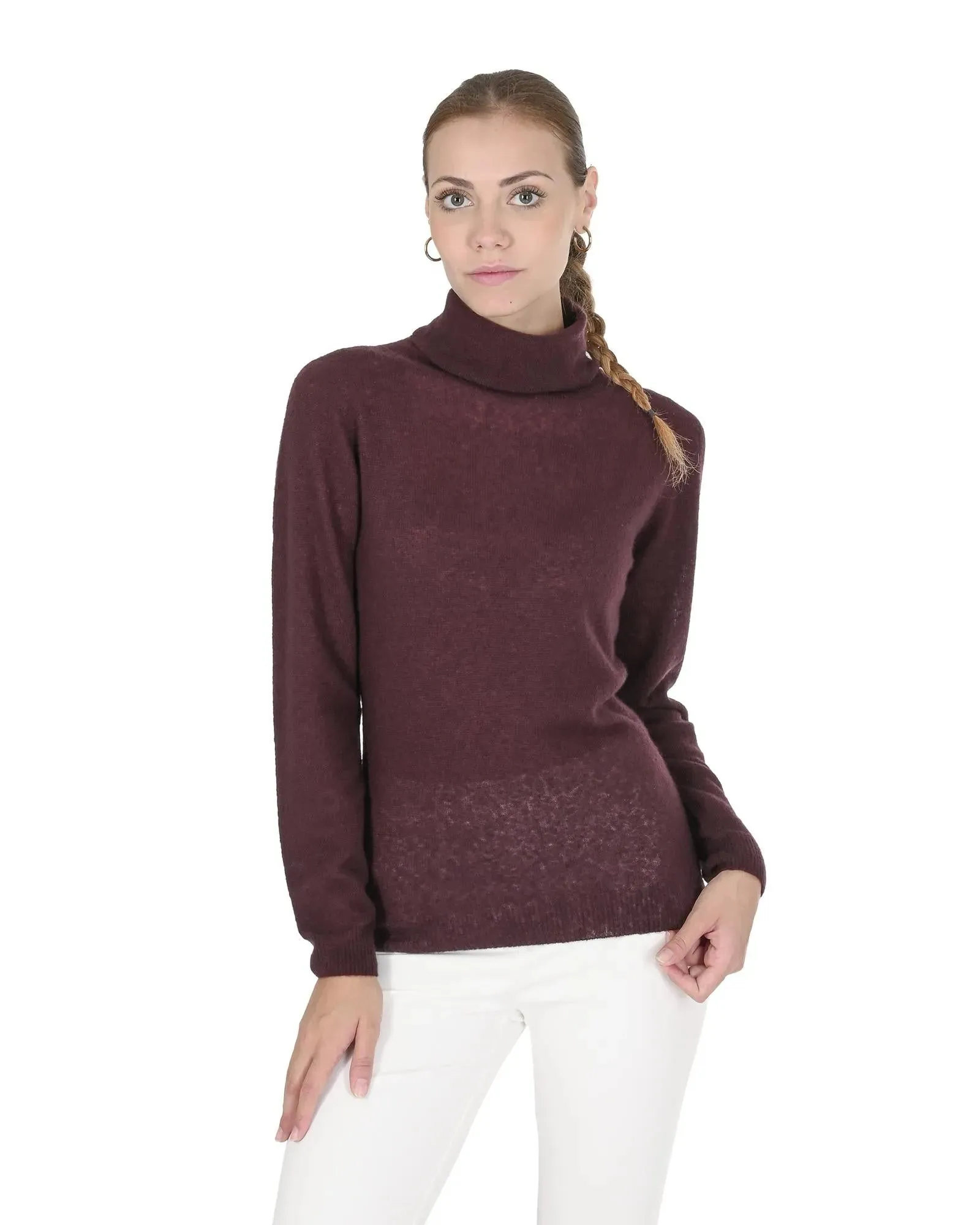 Crown of Edinburgh Cashmere Turtleneck Sweater - 2XL