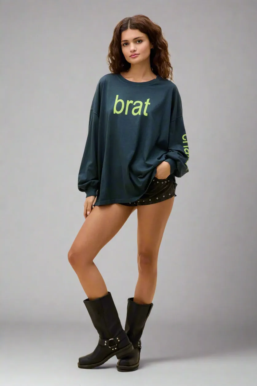 Daydreamer LA CHARLI XCX Brat Long Sleeve Tee