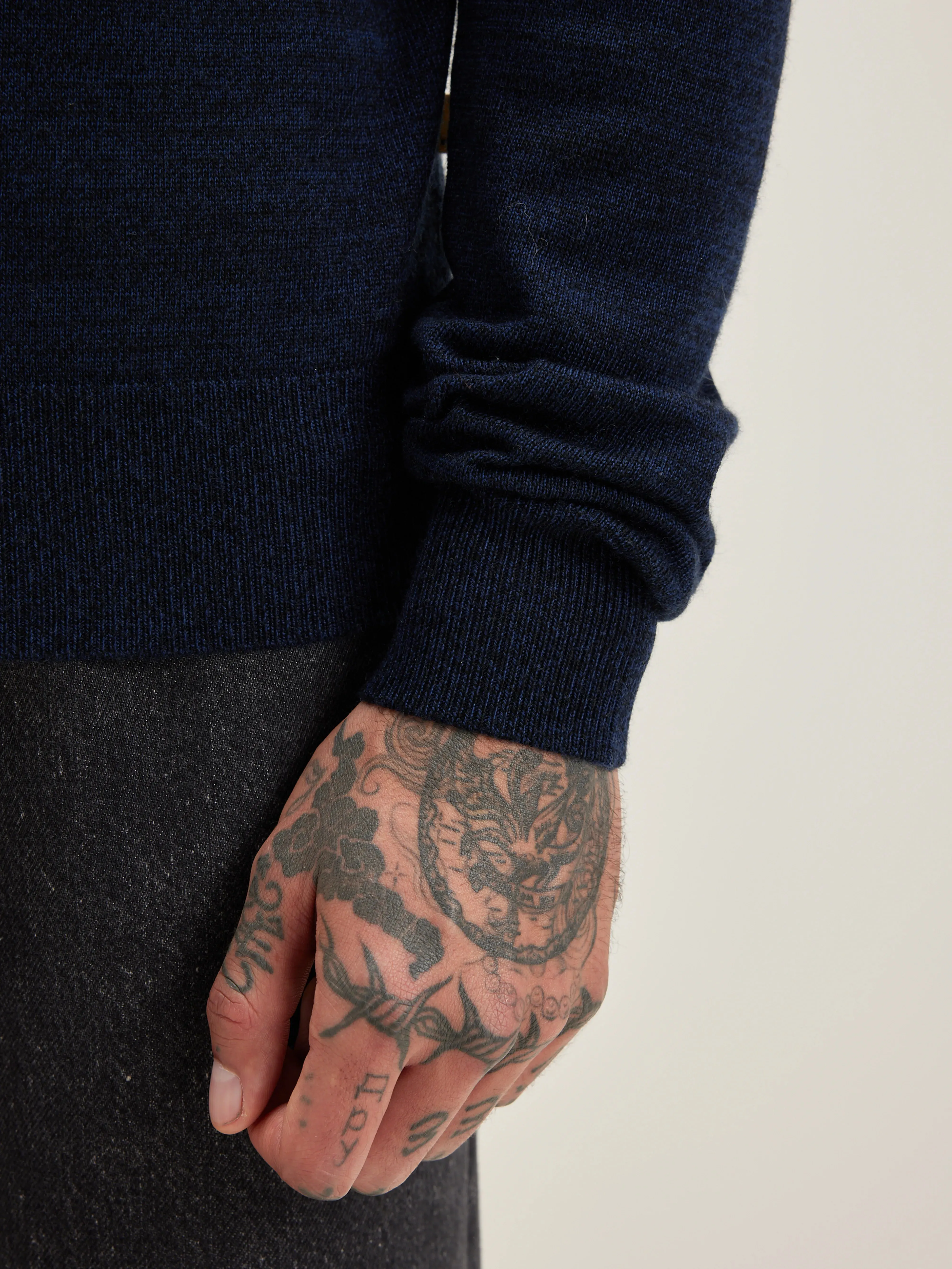 Dilor turtleneck sweater (242 / M / BLUE NIGHTS)