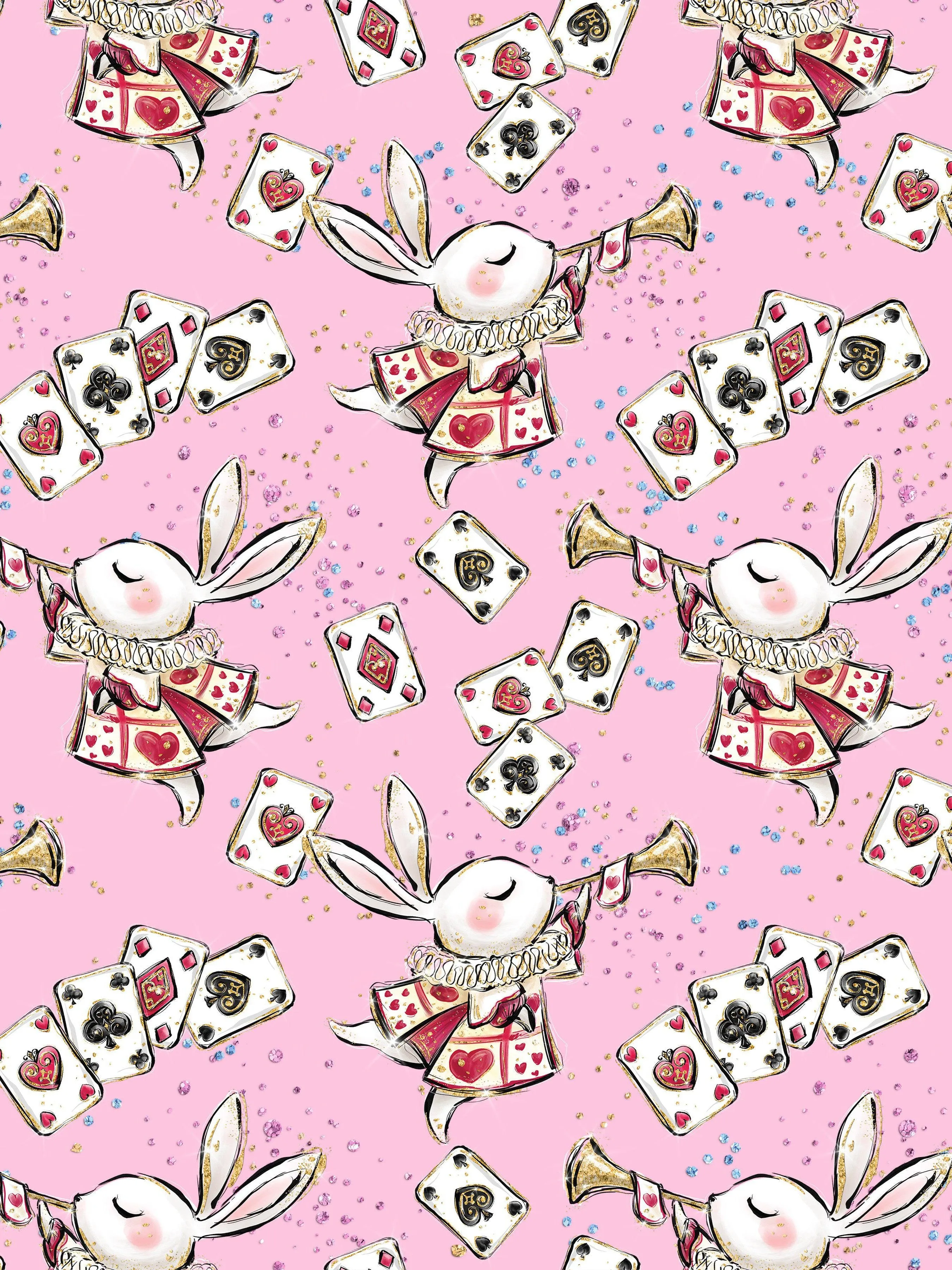 Down the Rabbit Hole Kids' Skater Dress