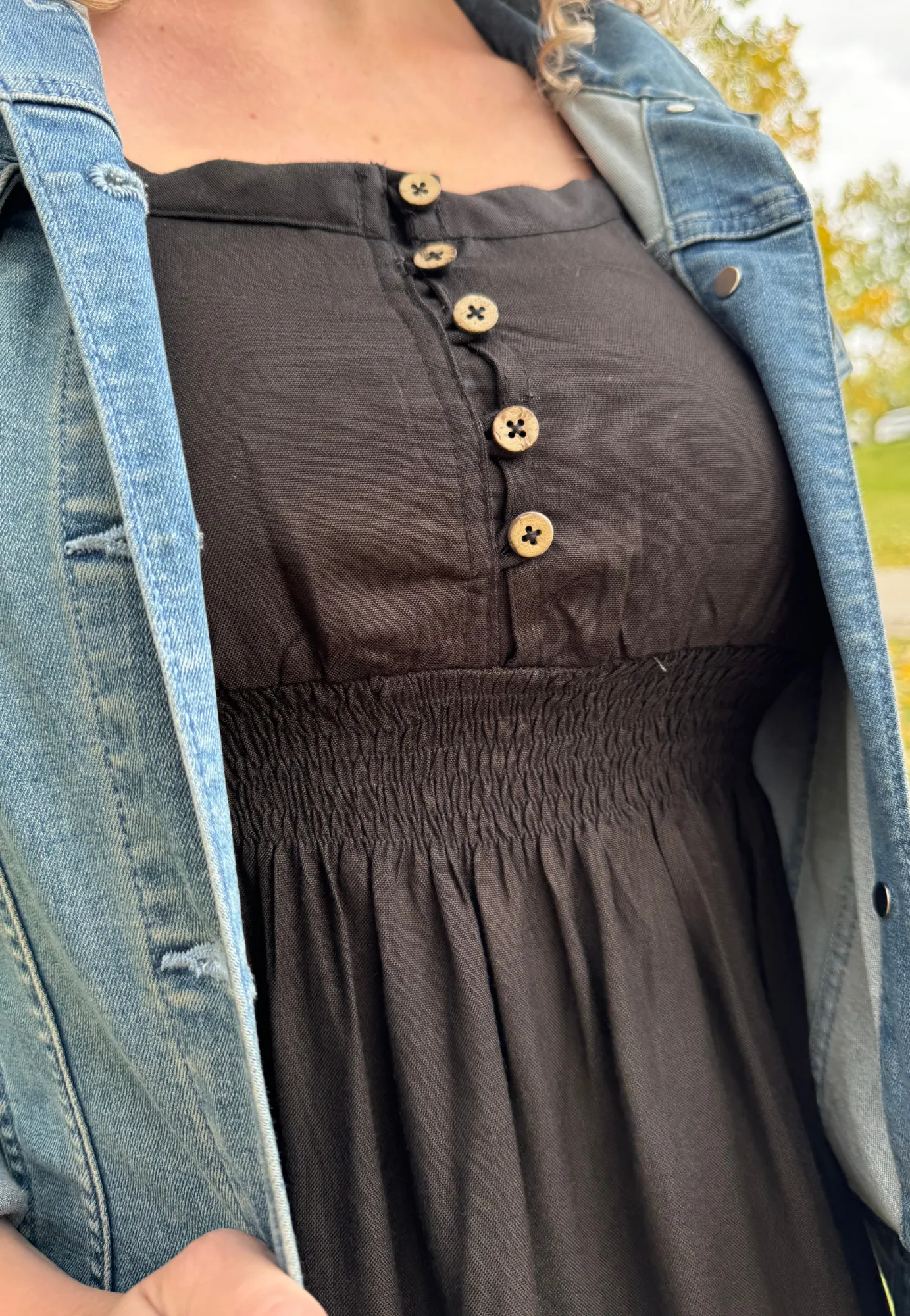 Empire Waist Maternity Maxi Dress