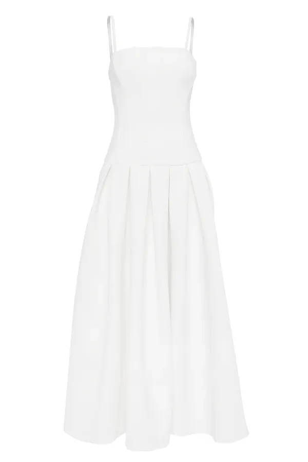Enchant Maxi Dress White