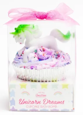 Feeling Smitten Unicorn Dreams Cupcake Bath Bomb