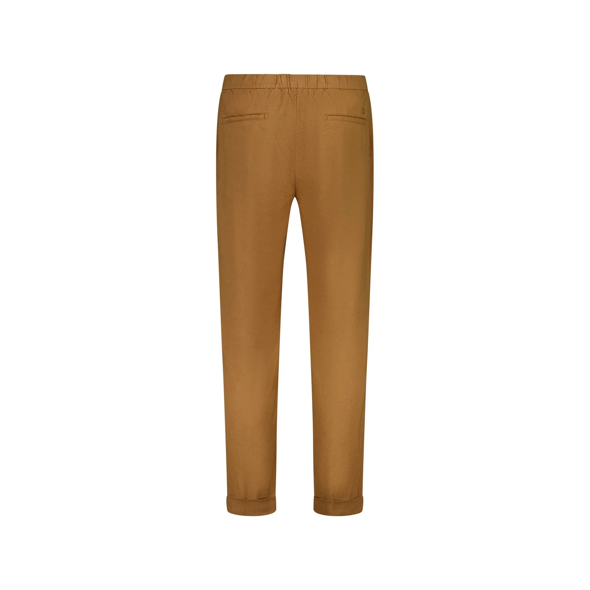 Ferrante Linen/Cotton Trouser in BISCUIT