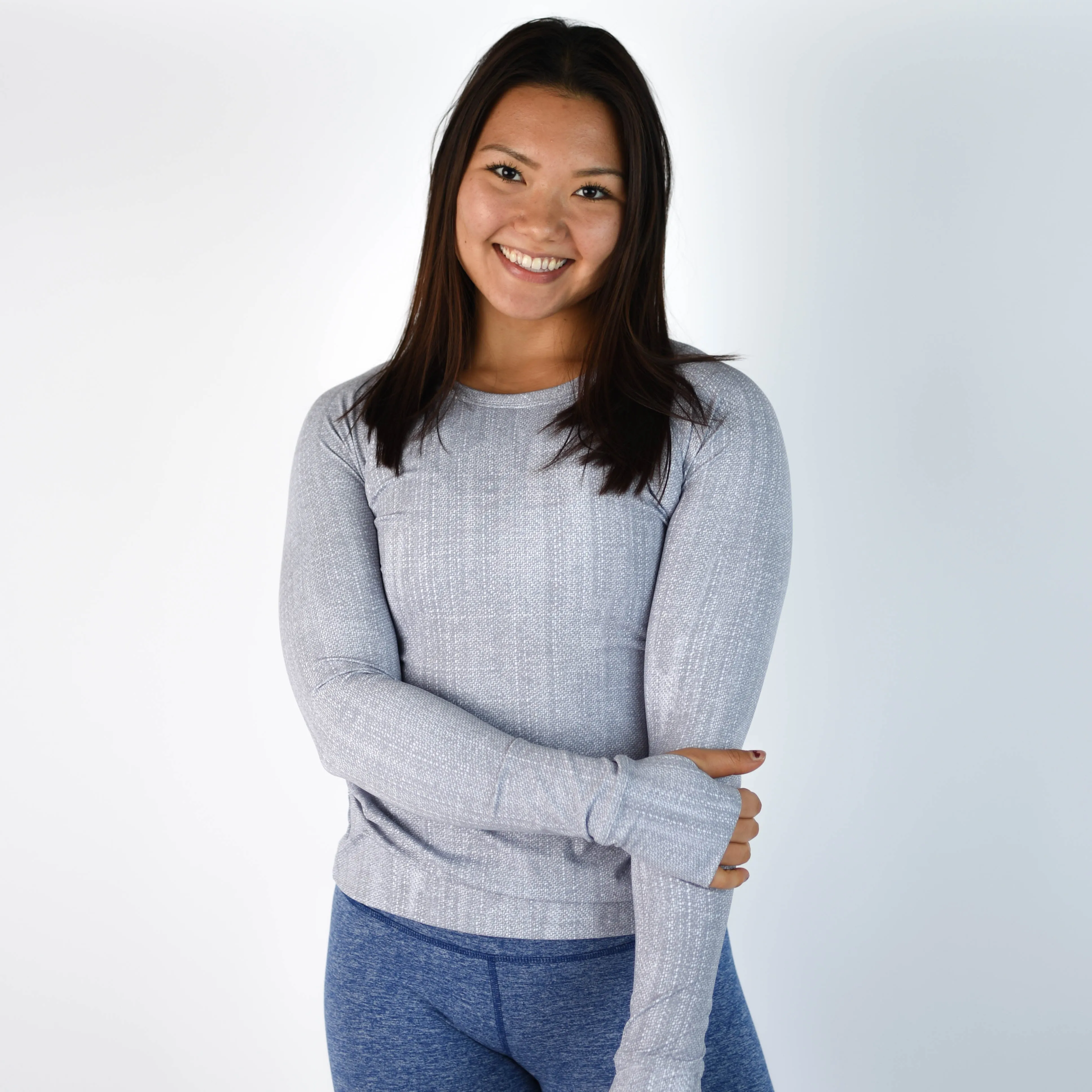 FLEO Foundation Long Sleeve - Grey Twill