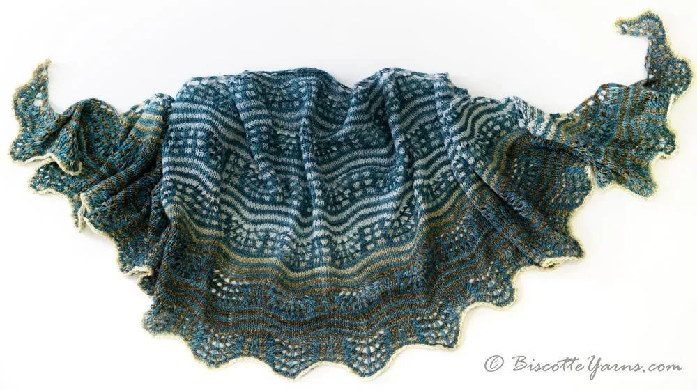 Fête des Couleurs Shawl Pattern