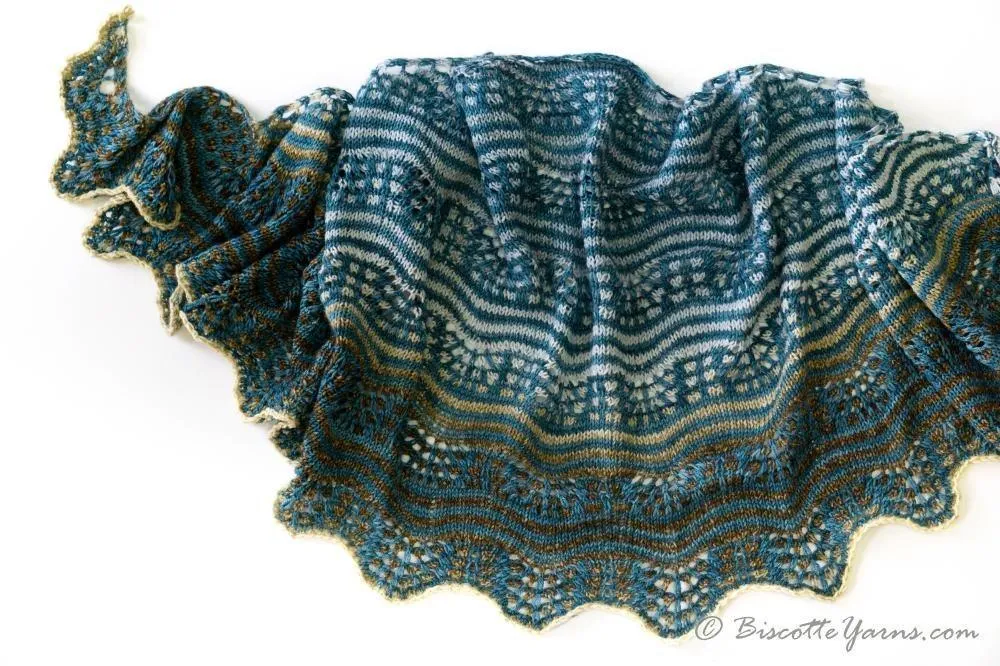 Fête des Couleurs Shawl Pattern
