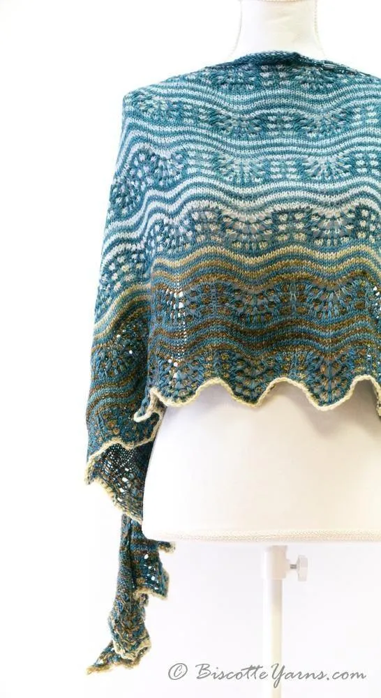 Fête des Couleurs Shawl Pattern