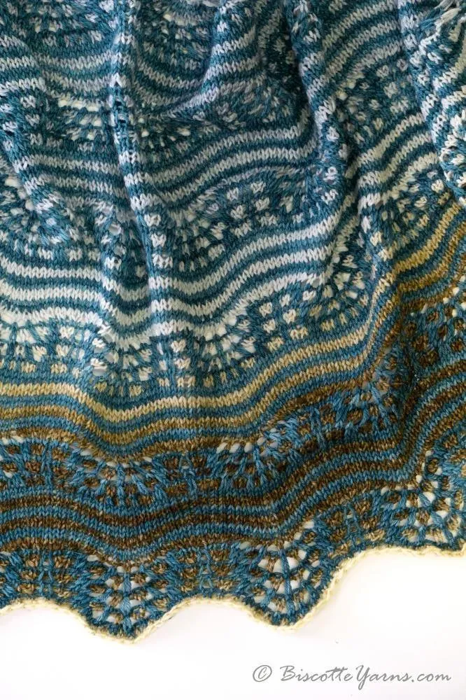 Fête des Couleurs Shawl Pattern