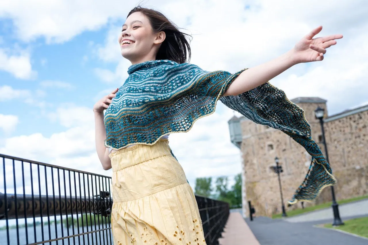 Fête des Couleurs Shawl Pattern