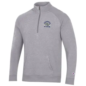 Georgia Tech Yellow Jackets Fleece Left Chest Logo 1/4 Zip Jacket