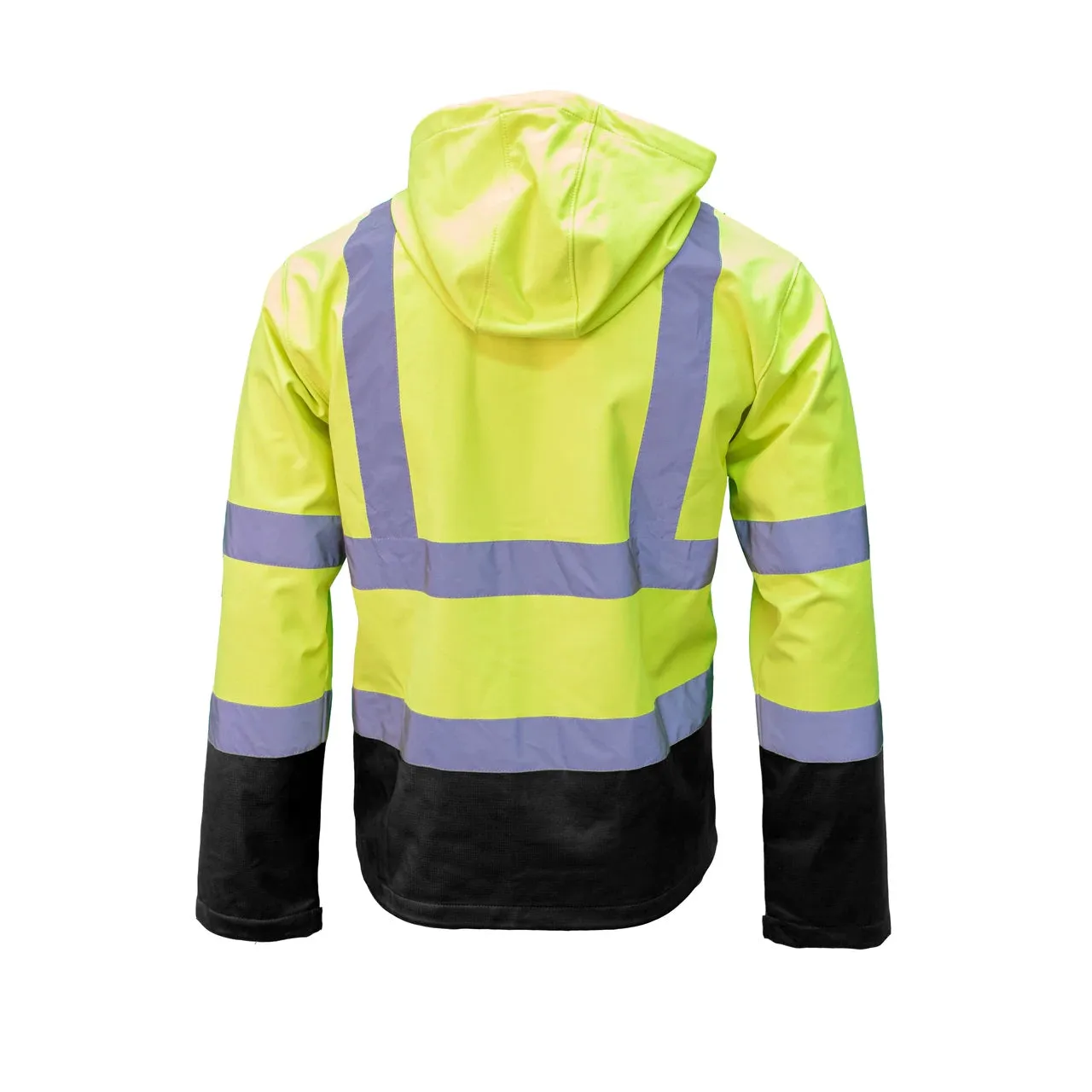 'KEY' Men's Crawford Rip Stop Hi Visibility Jacket - Hi-Vis Yellow