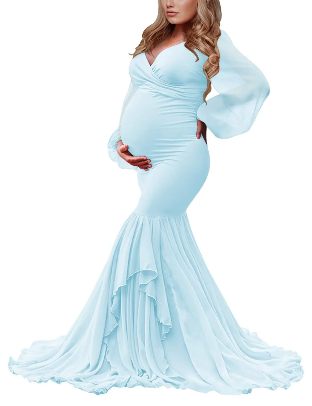 Kimi Tulle Mermaid Maternity Dress