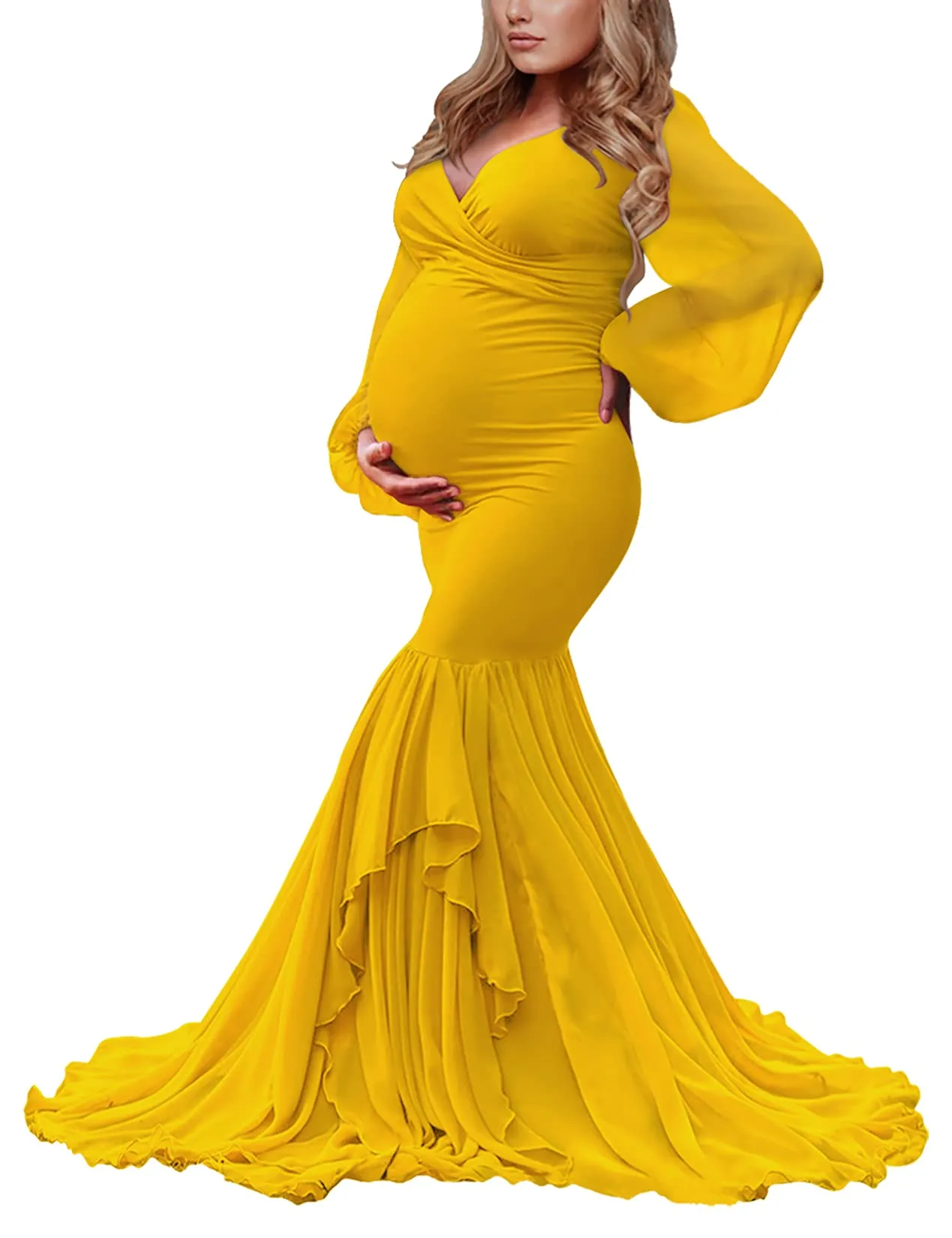 Kimi Tulle Mermaid Maternity Dress