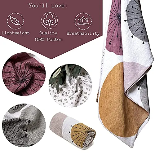 Knit Throw Blanket for Couch Sofa and Bed 51''x71'' Beige