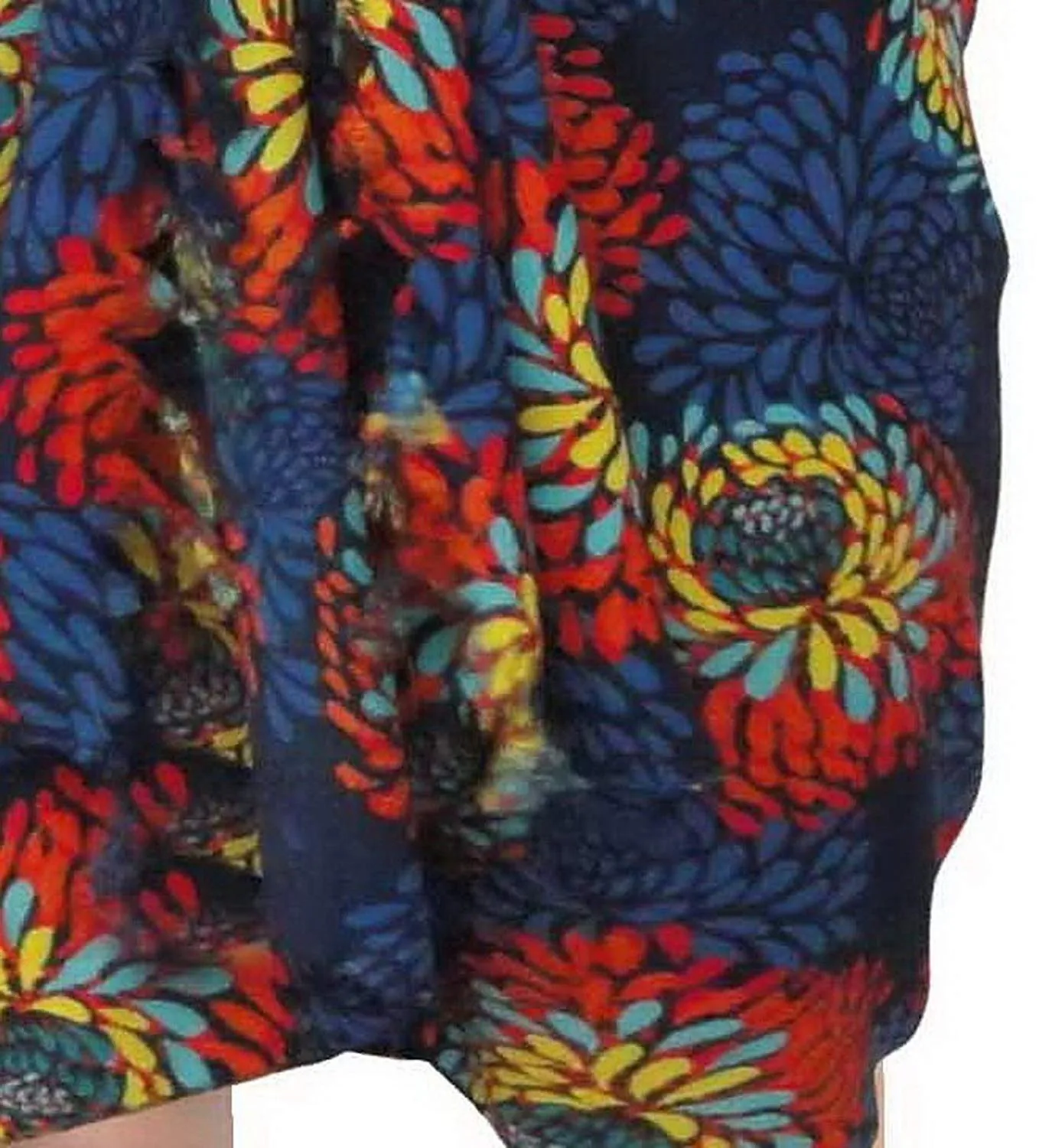 LA LEELA Soft Light Bikini Suit Cover Up Sarong Printed 72"X42" Navy Blue_5569