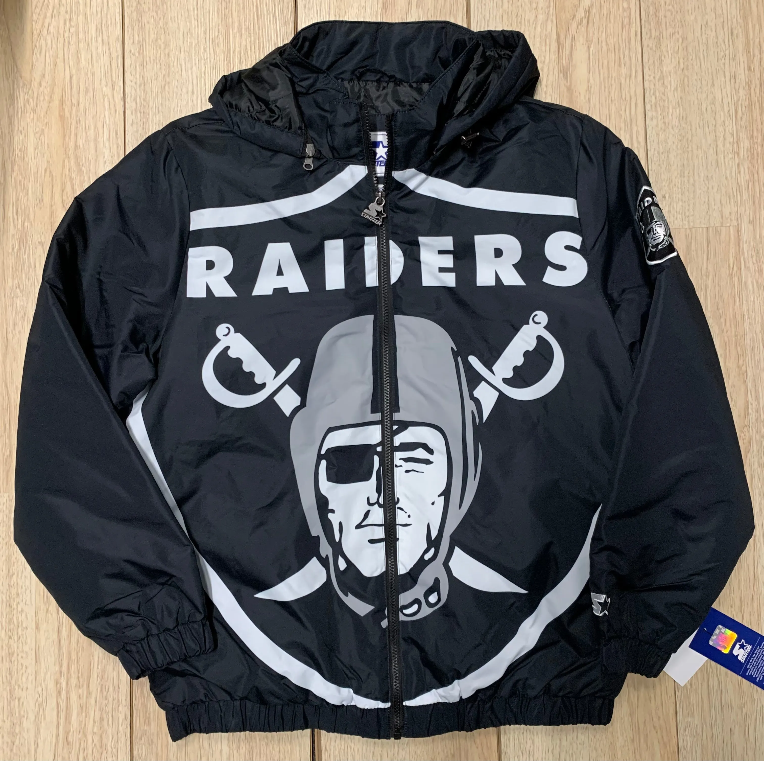 Las Vegas Raiders Starter Puffer Jacket