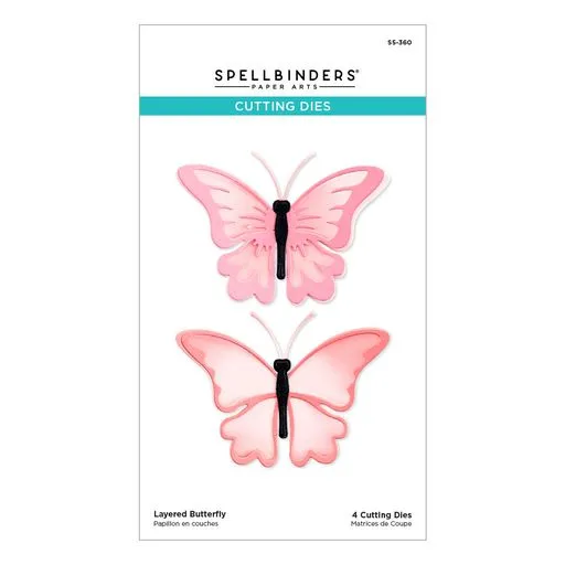 Layered Butterfly Etched Dies