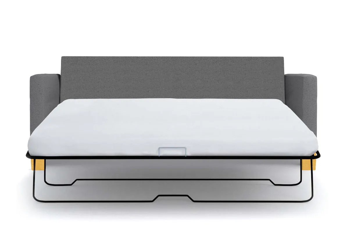 Logan Drive Apartment Size Sleeper Sofa Bed :: Leg Finish: Natural / Sleeper Option: Memory Foam Mattress