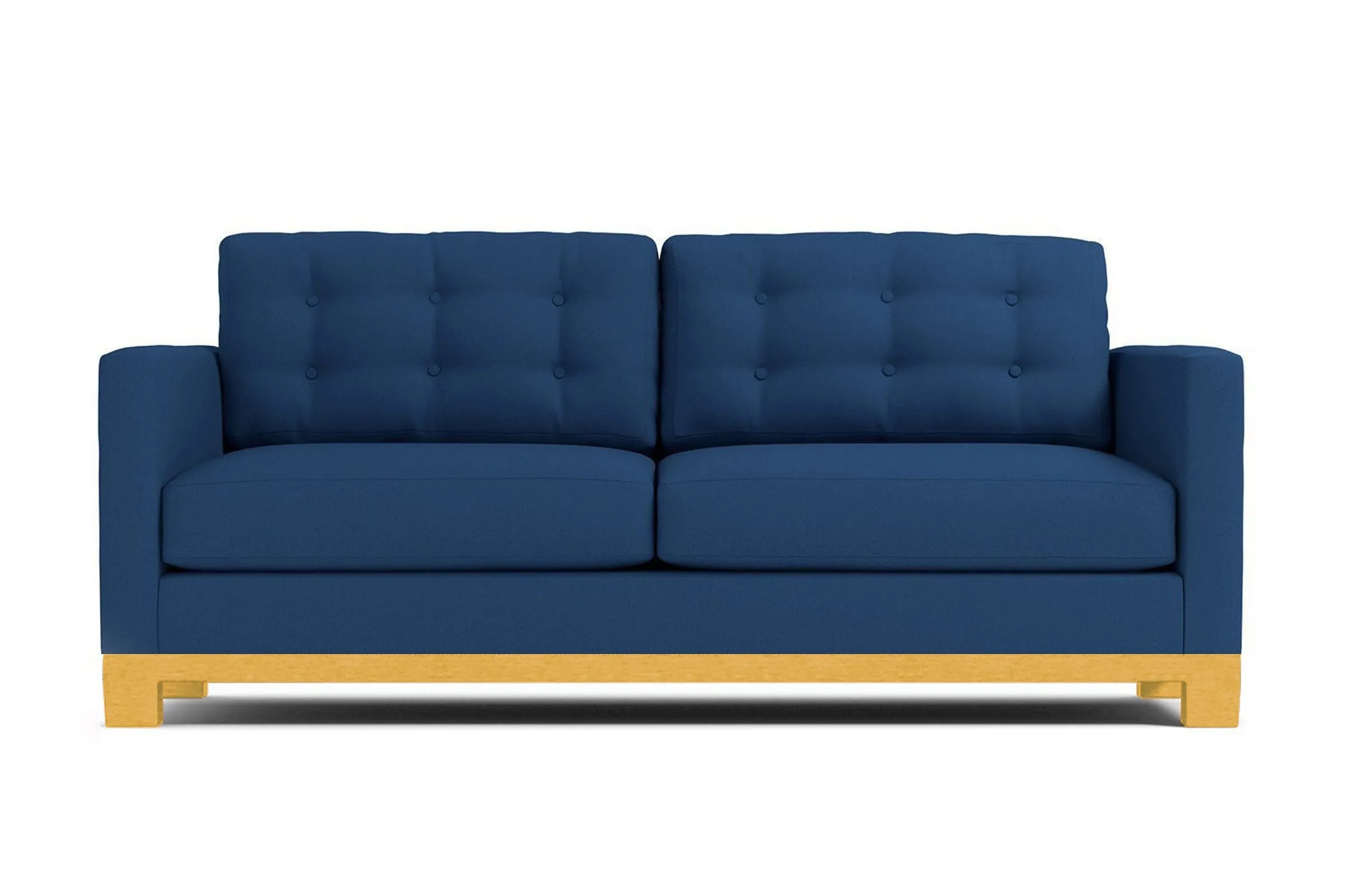 Logan Drive Apartment Size Sleeper Sofa Bed :: Leg Finish: Natural / Sleeper Option: Memory Foam Mattress