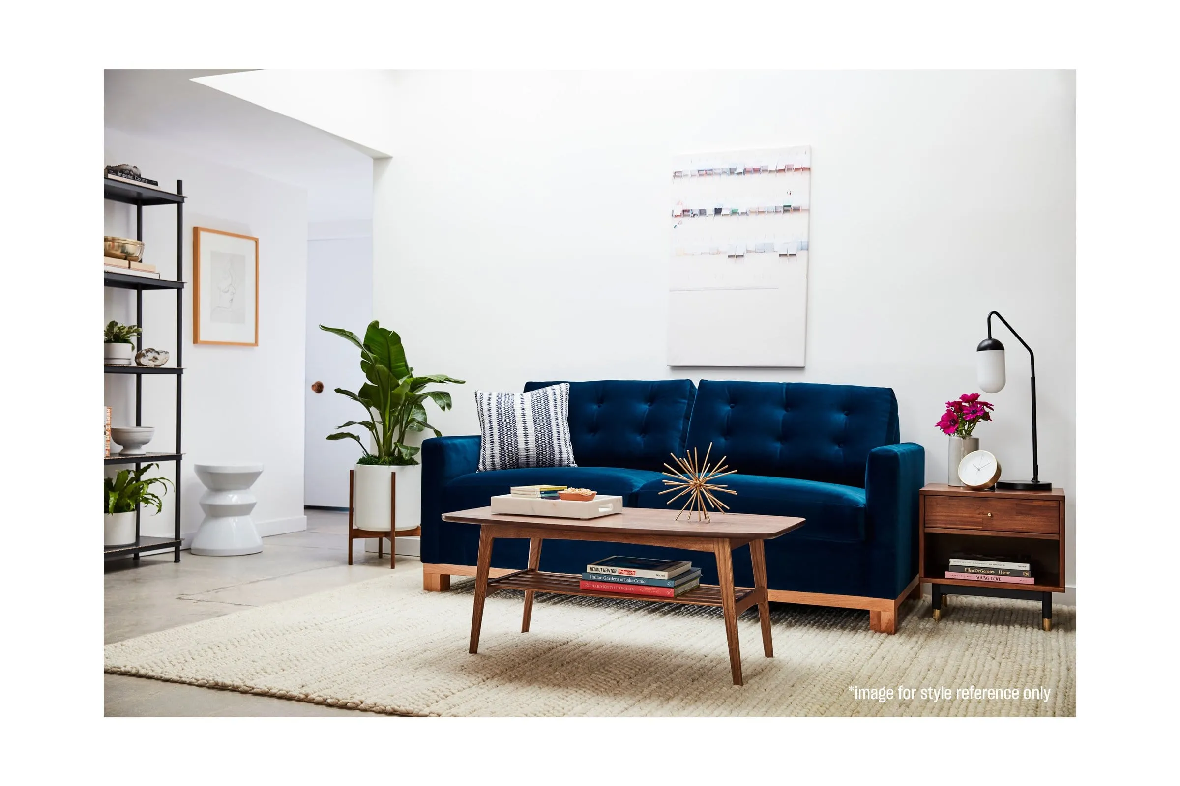 Logan Drive Apartment Size Sleeper Sofa Bed :: Leg Finish: Natural / Sleeper Option: Memory Foam Mattress