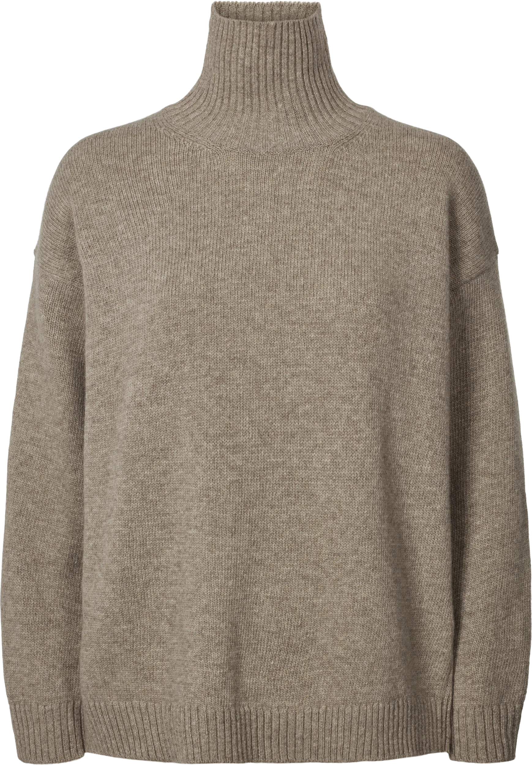 Mandie Lambswool Jumper GOTS 243975 - Stone Grey
