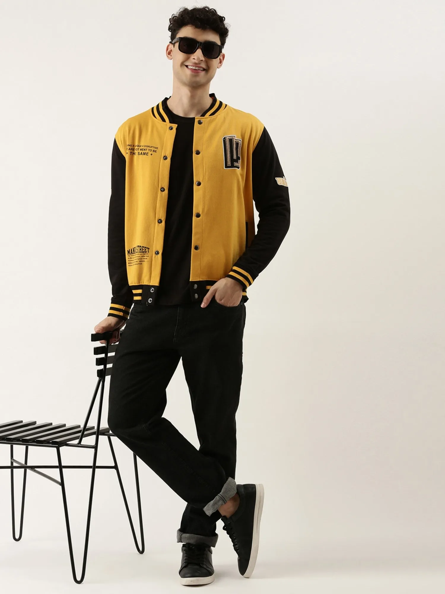 Maniac Street Black Yellow Jacket